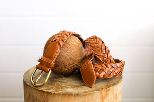 WINNIE BELT - Chestnut Antique